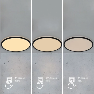 Plafon Oja 60 IP20 Moodmaker - Nordlux, czarny 50066103